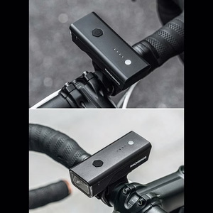 Rockbros 24510003001 priekinis dviračio žibintas 260 lm + USB-C - USB-A laidas - juodas