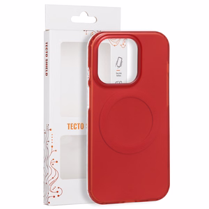 Tecto Shield Mistiq Mag dėklas, skirtas iPhone 14 Pro 6,1", raudonas