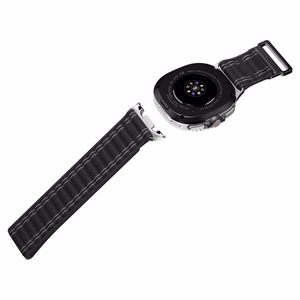 SPIGEN WBF1 dirželis SAMSUNG GALAXY WATCH 8 / CLASSIC (40 / 44 / 46 MM) juodas