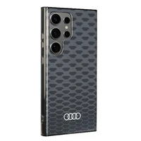 Audi IML Siuvinėjimo raštas Magnetinis dėklas telefonui S24 Ultra S928 juodas/juodas kietas dėklas AU-IMLMS24U-Q5/D3-BK