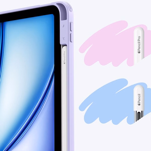 ESR Atverčiamas hibridinis dėklas iPad 10.9" 2020-2022 (4/5 gen.) / 11" 2024-2025 (6/7 gen.) - violetinis