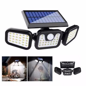 Saulės baterija 74 LED