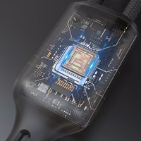 Dudao A12MaxC PD60W 2-in-1 įkroviklis Apple Watch / USB-C - juodas