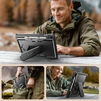 "Tech-Protect Kevlar Pro" dėklas "Samsung Galaxy Tab S9" - juodas