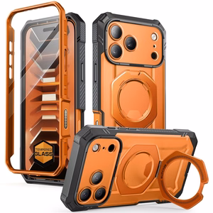 Supcase Grip Pro Mag MagSafe dėklas iPhone 18 Pro / 17 Pro – oranžinis