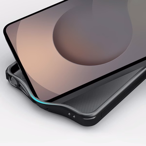 Nillkin Super Frosted Shield Pro Magnetic Dėklas suderinamas su MagSafe for Samsung Galaxy S26 - Translucent juodas