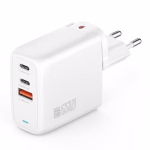GaN Flex 65W зарядное устройство 2 USB-C+1 USB-A белый