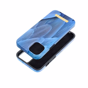 Чехол для iPhone 15 PLUS Forcell F-Protect Mirage совместим с MagSafe синяя птица