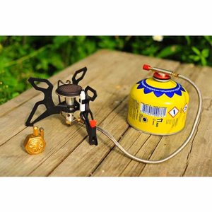 Meva „SPIDER PRO“ turistinė dujinė viryklė ir šildytuvas dujų kasetėms, 3 kW, su pjezoelektriniu uždegimu