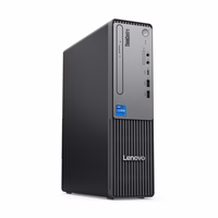 Lenovo ThinkCentre neo 50s Gen 5 Intel® Core™ i3 i3-14100 16 GB DDR5-SDRAM 512 GB SSD Windows 11 Pro SFF PC Juoda, Pilka
