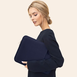 Tech-Protect Sleeve Nešiojamojo kompiuterio 13-14 dėklas - tamsiai mėlynas