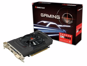 Biostar Radeon RX550 AMD Radeon RX 550 4 GB GDDR5 Vaizdo plokštė