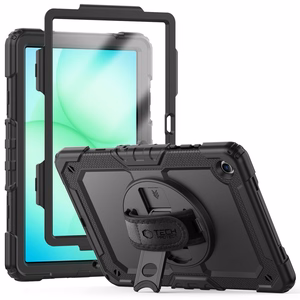 Tech-Protect Solid Чехол для Samsung Galaxy Tab A9+ / A11+ Plus 11.0 X210 / X215 / X216 / X230 / X235 / X236 - чёрный