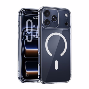 Borofone dėklas BI5 Ice Shield Magnetic Iphone 17 Pro Max skaidrus
