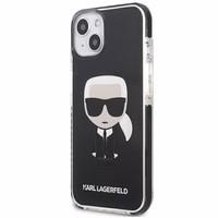 Karl Lagerfeld Iconik Karl dėklas iPhone 13 mini - juodas