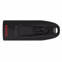 SanDisk Ultra USB atmintukas 128 GB USB A tipo 3.2 Gen 1 (3.1 Gen 1) Juoda