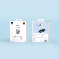 "WIWU Jello" 30W GaN įkroviklio rinkiniai "Wi-U017 C-L", ES kištukas