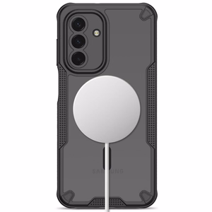 Tech-Protect Rugged Shield MagSafe dėklas, skirtas Samsung Galaxy A17 / A18 / A26 4G / 5G, matinis juodas