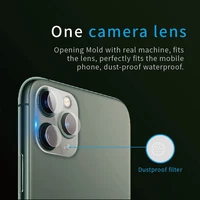 Bestsuit lankstus hibridinis stiklas Apple iPhone 15 Pro/15 Pro Max kamerų lęšiams