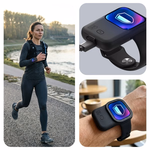 "3mk Endurance Powerbank", skirtas "Apple Watch" 49 mm 2,5 W 1200 mAh USB-C - juodas