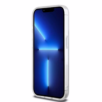 DKNY IML Mono ir Stripe Magnetinis dėklas telefonui iPhone 15 Pro Max - smėlinis