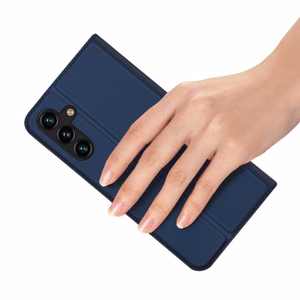 DUX DUCIS piniginės dėklas SKIN PRO SAMSUNG A14 4G / 5G mėlynas