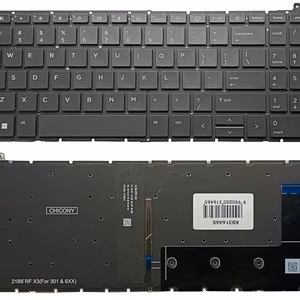 Klaviatūra HP Elitebook 860 G9, 865 G9, 860 G10, 865 G10, with backlight, US