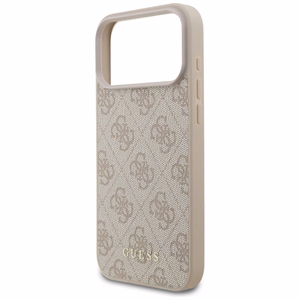 Guess 4G Classic dėklas, skirtas iPhone 17 Pro Max / 18 Pro Max – spalva: rožinė