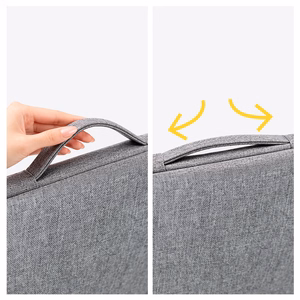 Wozinsky WTNP-14G 13-14" Laptop Bag with Retractable Handle - Gray