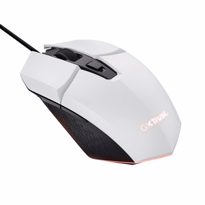 Trust GXT 109W Felox - 6400 DPI optinė žaidimų pelė (balta)