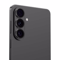 "Benks" grūdinto stiklo stiklas "Warrior Lens Protector" kameros apsauga "Samsung Galaxy S26/S26 Plus" (3 vnt.), juodas