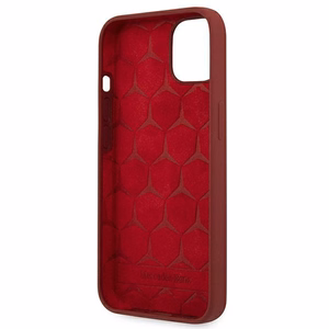 Mercedes Silicone Line чехол iPhone 13 - Красный