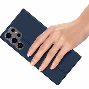 DUX DUCIS чехол-книжка SKIN PRO для SAMSUNG S25 Ultra синий