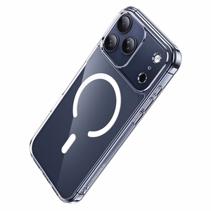 Borofone dėklas BI5 Ice Shield Magnetic Iphone 17 Pro skaidrus