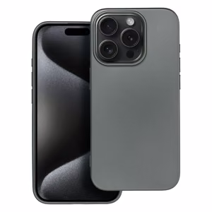 Чехол для iPhone 15 Pro Metallic серый