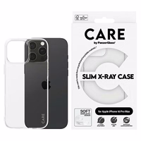 CARE by PanzerGlass X-Ray Soft Basic Dėklas iPhone 16 Pro Max 6.9 - skaidrus