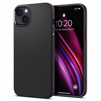 Spigen Liquid Air dėklas iPhone 14 – matinis juodas