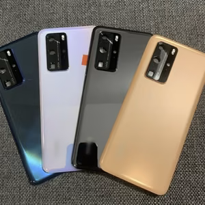 Galinis dangtelis skirtas Huawei P40 / Silver / (su kameros stikliuku) HQ