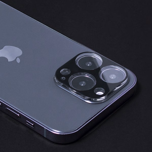 9H grūdintas stiklas iPhone 15 Pro Wozinsky Full Camera stiklas - juodas