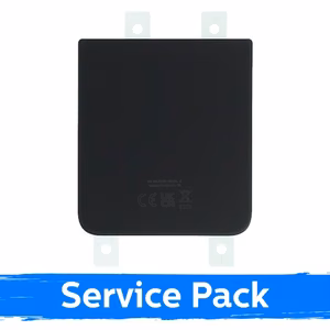 Galinis dangtelis, suderinamas su Samsung F721 Z Flip4 / Grafito / (Service Pack)
