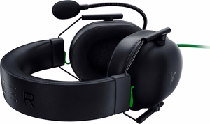 Razer Blackshark V2 X ausinės laidinės ant galvos žaidimų juodos, žalios