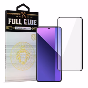 LCD apsauginis stikliukas Hard Full Glue 5D Xiaomi Redmi Note 13 Pro Plus 5G juodas