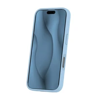 Silikoninis Thin Mag dėklas for iPhone 16 6,1" šviesiai mėlynas