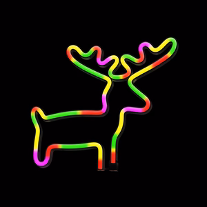 Neon LED Light ELK multicolor Bat + USB FLNE12 Forever Light