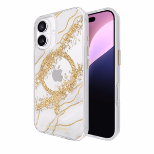 Case-Mate Karat MagSafe dėklas, skirtas iPhone 16, granito rašto