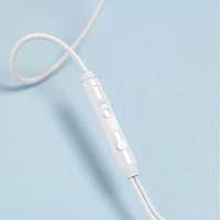 Dudao X3 Wired USB-C In-Ear Ausinės - baltas