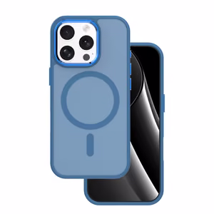 "Frozen Mag" dėklas "iPhone 16 Pro Max" 6,9" tamsiai mėlynas