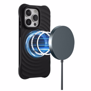 Circle Magnetinis dėklas telefonui iPhone 14 Pro 6,1" juodas