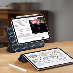 Tech-Protect Smartcase magnetinis dėklas iPad Air 13” 2024 / 2025 planšetiniam kompiuteriui - juodas