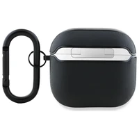 AMG odinis baltas logotipas dėklas AirPods 4 - juodas / baltas